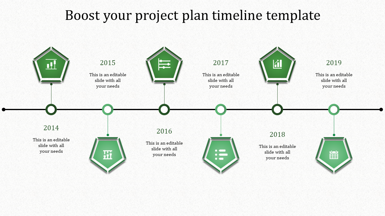 Creative Project Plan And Timeline PPT and Google Slides